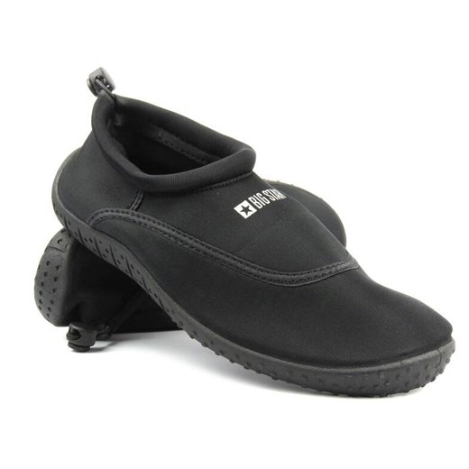 Buty męskie do wody, do pływania / na jeżowce, kamienie - Big Star NN174752, czarne ze sklepu ulubioneobuwie w kategorii Buty sportowe męskie - zdjęcie 178873337