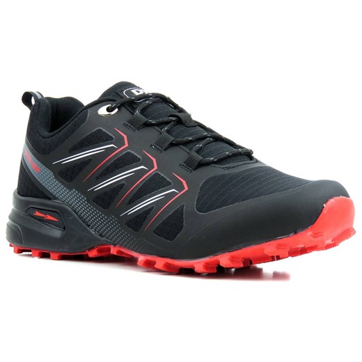 Buty męskie sportowe, adidasy do biegania - DK Speed Grip VB16763, czarne ze sklepu ulubioneobuwie w kategorii Buty sportowe męskie - zdjęcie 178873519