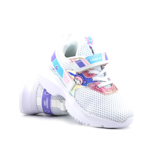 Buty dziecięce sportowe, adidasy - American Club BS 20/22, białe ze sklepu ulubioneobuwie w kategorii Buty sportowe dziecięce - zdjęcie 178873855