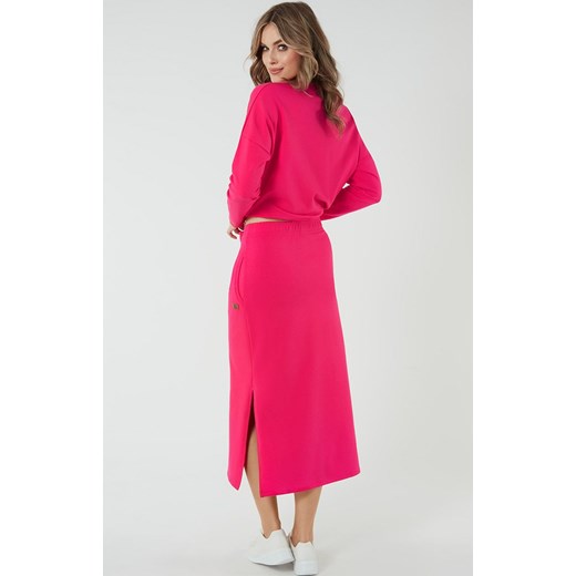 Spódnica damska maxi fuksja Stella, Kolor fuksja, Rozmiar S, Italian Fashion ze sklepu Intymna w kategorii Spódnice - zdjęcie 178879049