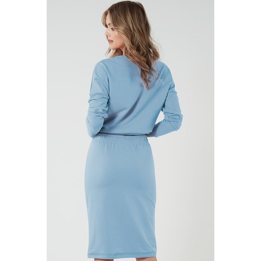 Spódnica midi niebieska Stella, Kolor niebieski, Rozmiar S, Italian Fashion ze sklepu Intymna w kategorii Spódnice - zdjęcie 178879069