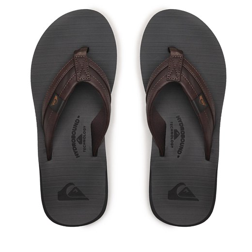 Japonki Quiksilver AQYL100886 Brązowy Quiksilver 40 eobuwie.pl