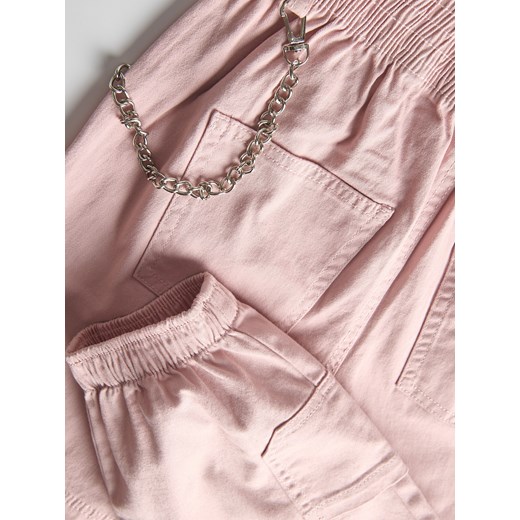 Spodnie dziewczęce Reserved bawełniane 