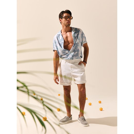 Koszula męska Sinsay z krótkim rękawem 