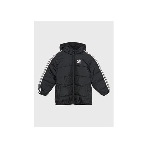 adidas Kurtka przejściowa adicolor HK7451 Czarny Regular Fit 0_3M MODIVO