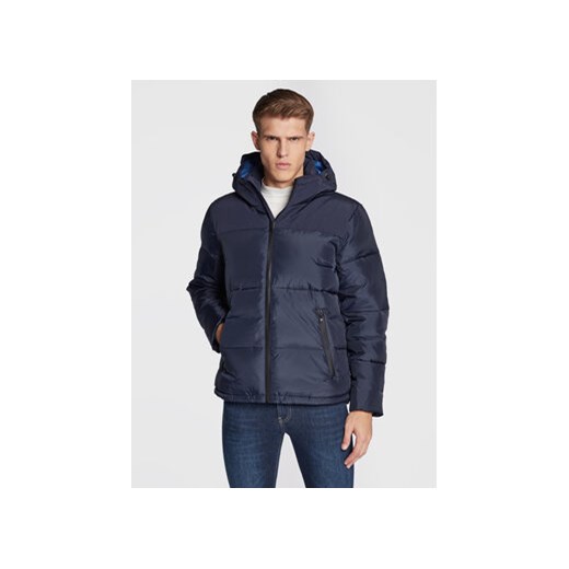 United Colors Of Benetton Kurtka przejściowa 29K7UN01G Granatowy Regular Fit ze sklepu MODIVO w kategorii Kurtki męskie - zdjęcie 178885359