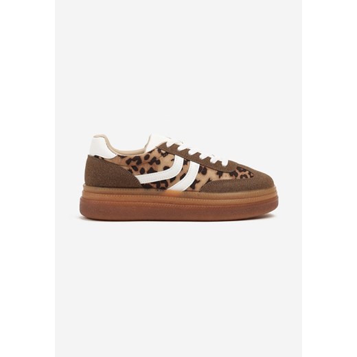 Buty sportowe damskie Renee w stylu casual sznurowane