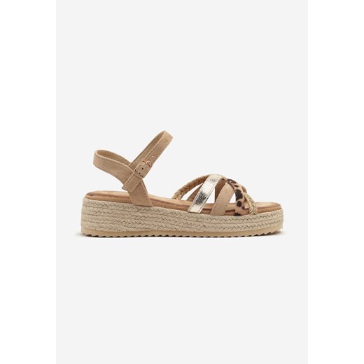 Espadryle damskie Renee z klamrą letnie