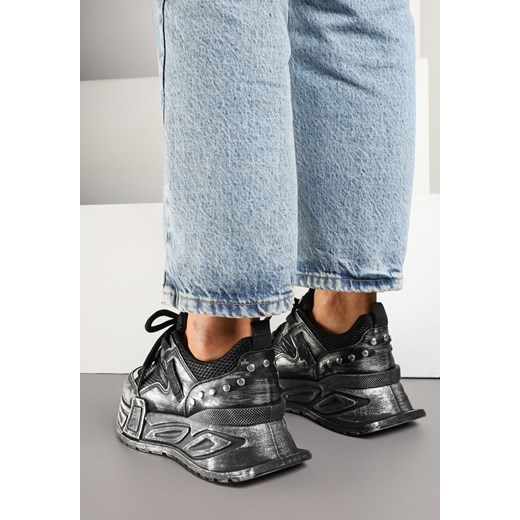 Buty sportowe damskie Renee sneakersy sznurowane