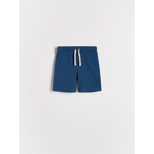 Reserved - Bawełniane szorty 2 pack - granatowy Reserved 80 (9-12 m.) Reserved