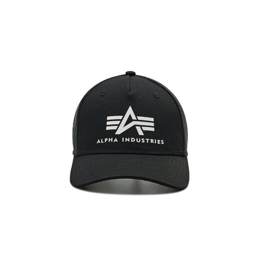 Alpha Industries Czapka z daszkiem Basic Trucker Cap 186902 Czarny Alpha Industries uniwersalny MODIVO