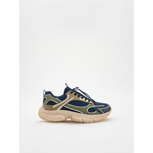 Reserved - Sportowe sneakersy - wielobarwny ze sklepu Reserved w kategorii Buty sportowe dziecięce - zdjęcie 178894587