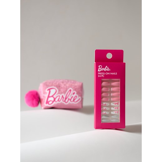 Sinsay - Sztuczne paznokcie Barbie - różowy Sinsay One Size Sinsay