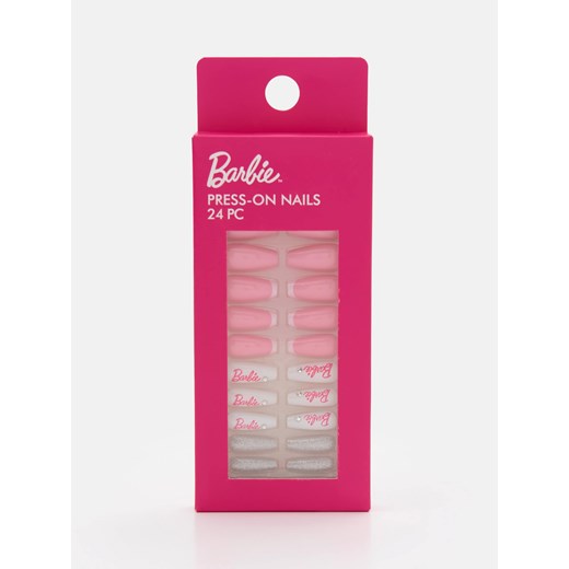 Sinsay - Sztuczne paznokcie Barbie - różowy Sinsay One Size Sinsay