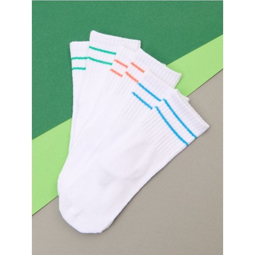 Sinsay - Skarpetki 3 pack - wielobarwny ze sklepu Sinsay w kategorii Skarpetki dziecięce - zdjęcie 178899406
