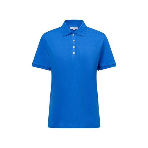 Marie Lund Damska koszulka polo Kobiety Bawełna niebieski jednolity ze sklepu vangraaf w kategorii Bluzki damskie - zdjęcie 178899465