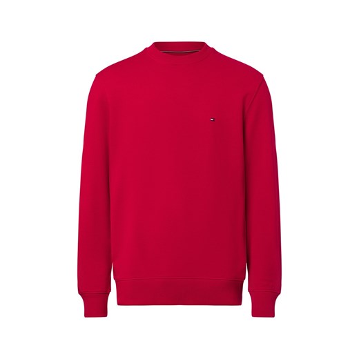 Tommy Hilfiger Bluza męska Mężczyźni Bawełna czerwony jednolity - id: 730909-0006-09970 - marki Tommy Hilfiger - 178899479 Tommy Hilfiger Bluza męska Mężczyźni Bawełna czerwony jednolity ze sklepu vangraaf w kategorii Bluzy męskie - zdjęcie 178899479