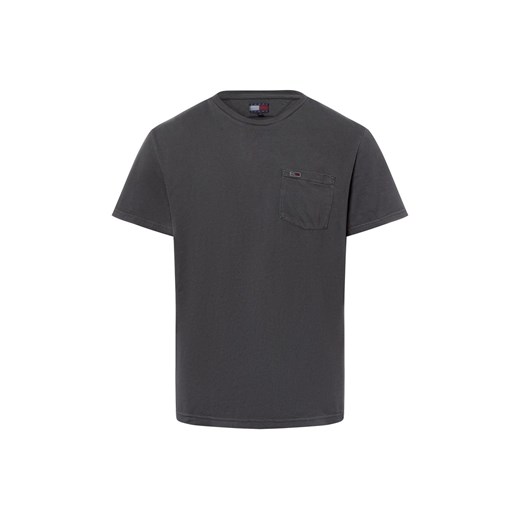 Tommy Jeans Koszulka męska Mężczyźni Bawełna antracytowy jednolity ze sklepu vangraaf w kategorii T-shirty męskie - zdjęcie 178899496