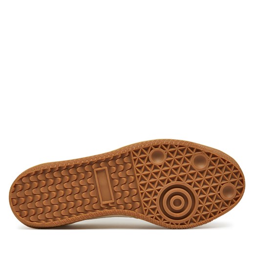 Brązowe buty sportowe męskie Flamingos Life na wiosnę bez zapięcia 