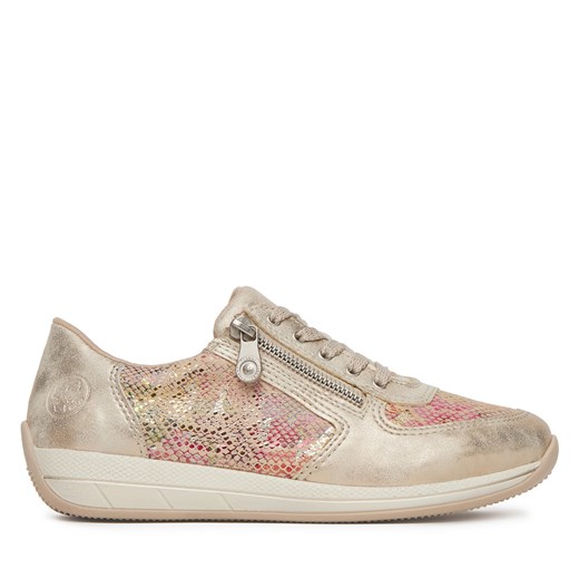 Rieker buty sportowe damskie sneakersy sznurowane 