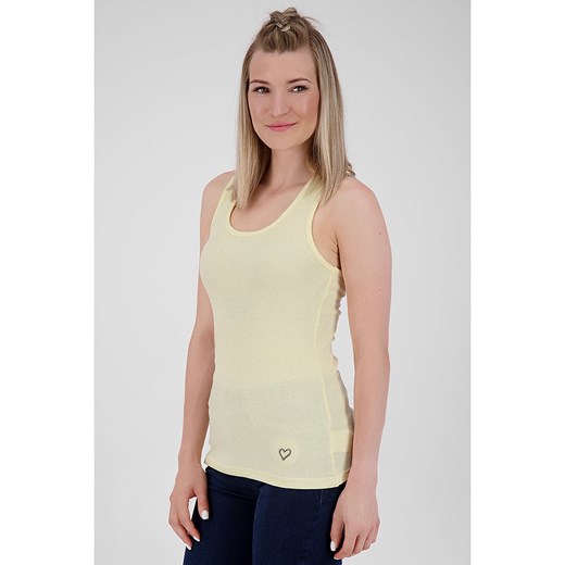 Bluzka damska Alife And Kickin z okrągłym dekoltem beżowa 