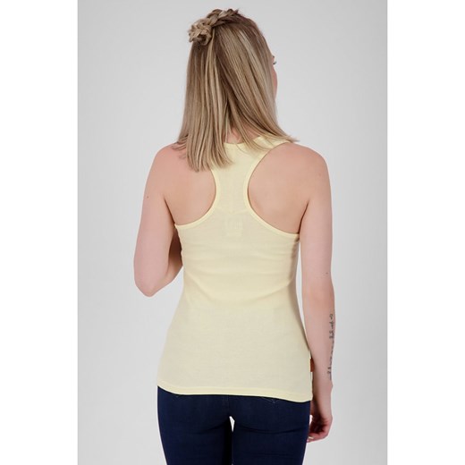 Beżowa bluzka damska Alife And Kickin z okrągłym dekoltem 