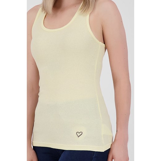 Bluzka damska Alife And Kickin na wiosnę z okrągłym dekoltem 