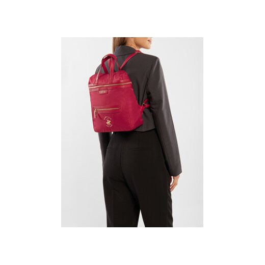Beverly Hills Polo Club Plecak BHPC-E-024-CCC-05 Czerwony one size MODIVO