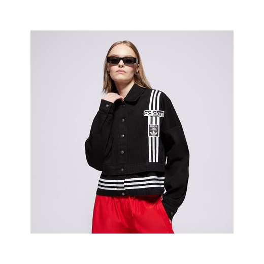 ADIDAS KURTKA DENIM TRACK TOP ze sklepu Sizeer w kategorii Kurtki damskie - zdjęcie 178902906