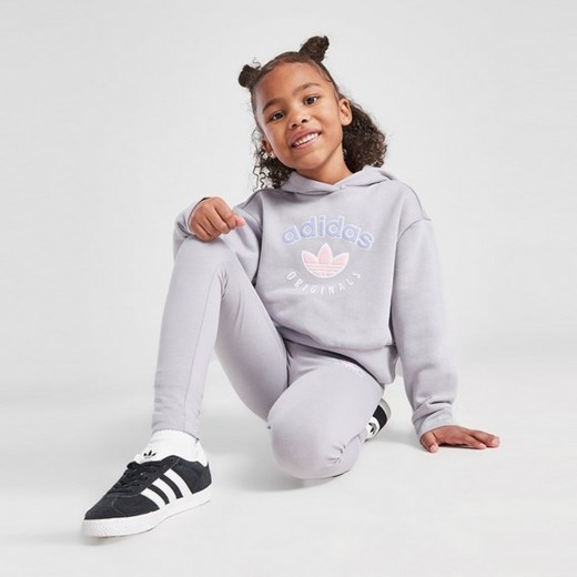 ADIDAS KOMPLET (G)VAR HD/LEG SUIT GRY G ze sklepu JD Sports  w kategorii Komplety dziewczęce - zdjęcie 178909959