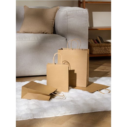 Sinsay - Torba prezentowa 4 pack - beżowy ze sklepu Sinsay w kategorii Dom - zdjęcie 178911459