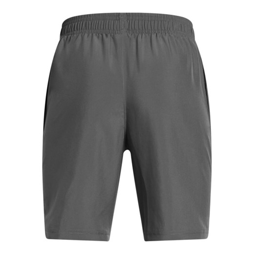 Chłopięce spodenki treningowe Under Armour UA Tech Woven Wordmark Short - szare ze sklepu Sportstylestory.com w kategorii Spodenki chłopięce - zdjęcie 178911767