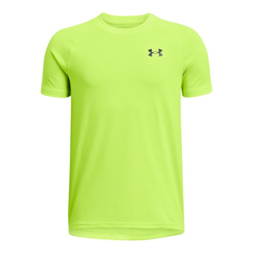 Chłopięca koszulka treningowa Under Armour UA Tech 2.0 SS - żółtym ze sklepu Sportstylestory.com w kategorii T-shirty chłopięce - zdjęcie 178911778