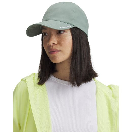 Damska czapka z daszkiem Under Armour W Sportstyle Adj - zielona ze sklepu Sportstylestory.com w kategorii Czapki z daszkiem damskie - zdjęcie 178911878