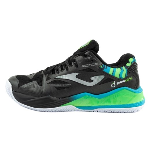 Buty do padla Joma Spin Men 2501 TSPINS2501OM czarne ze sklepu ButyModne.pl w kategorii Buty sportowe męskie - zdjęcie 178913716