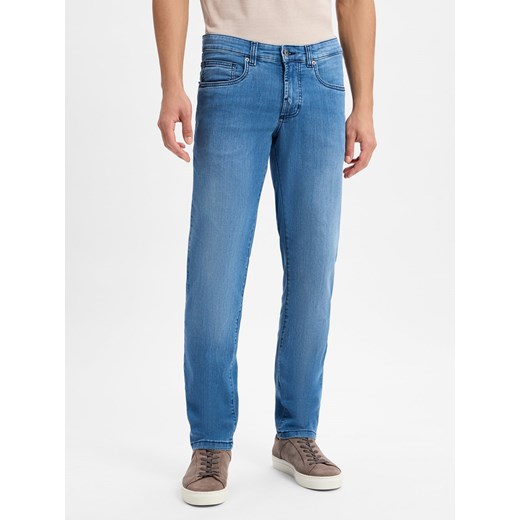 Andrew James Dżinsy - Aiden Mężczyźni Bawełna light stone jednolity - id: 753837-0001-03634 - marki ANDREW JAMES  - 178918409 Andrew James Dżinsy - Aiden Mężczyźni Bawełna light stone jednolity ze sklepu vangraaf w kategorii Jeansy męskie - zdjęcie 178918409