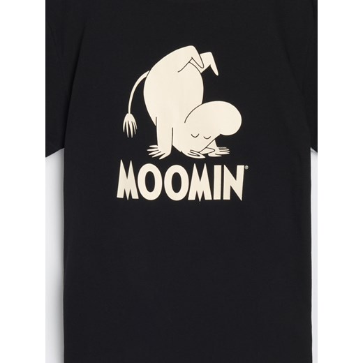 Sinsay - Koszulka The Moomins - czarny Sinsay XS Sinsay