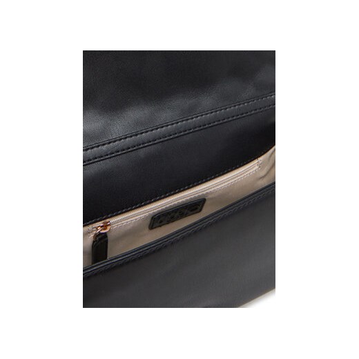 Kopertówka Liu Jo mała czarna elegancka matowa 