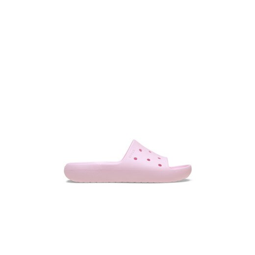 Crocs Klapki Classic Slide v2 209401 Różowy ze sklepu MODIVO w kategorii Klapki damskie - zdjęcie 178928166