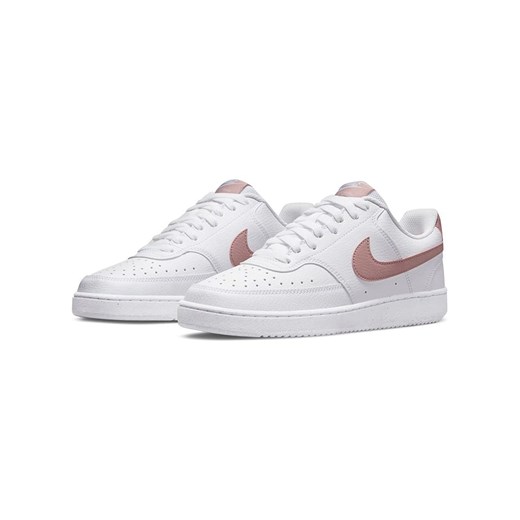 Nike Sportswear Sneakersy &quot;Court vision low next nature&quot; w kolorze biało-jasnoróżowym ze sklepu Limango Polska w kategorii Buty sportowe damskie - zdjęcie 178929907