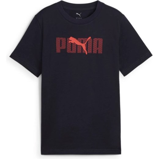 Koszulka juniorska Ess Logo Lab Tee Puma ze sklepu SPORT-SHOP.pl w kategorii T-shirty chłopięce - zdjęcie 178930939