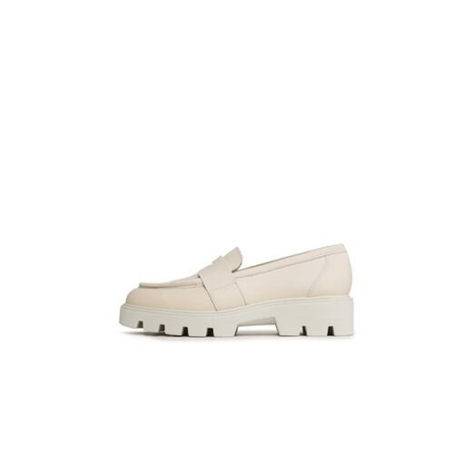 Badura Loafersy AMANTEA-E23-28180N Beżowy 37 MODIVO