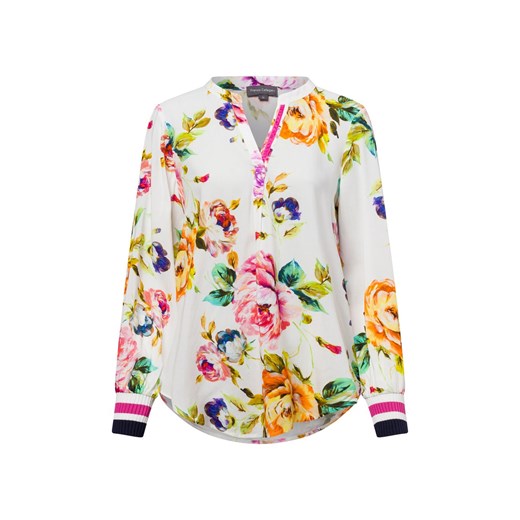 Franco Callegari Bluzka damska Kobiety wiskoza wielokolorowy wzorzysty ze sklepu vangraaf w kategorii Bluzki damskie - zdjęcie 178936725