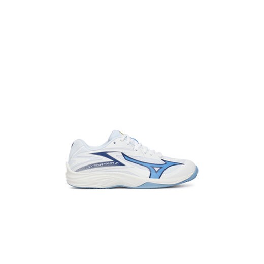 Mizuno Buty halowe Lightning Star Z7 Jr. V1GD2303 Biały ze sklepu MODIVO w kategorii Buty sportowe dziecięce - zdjęcie 178937467