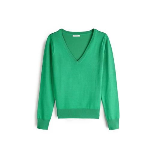 Sweter damski Gate z dekoltem v 