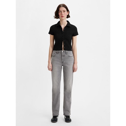 Levi&apos;s Dżinsy &quot;501&quot; - Regular fit - w kolorze szarym ze sklepu Limango Polska w kategorii Jeansy damskie - zdjęcie 178939755