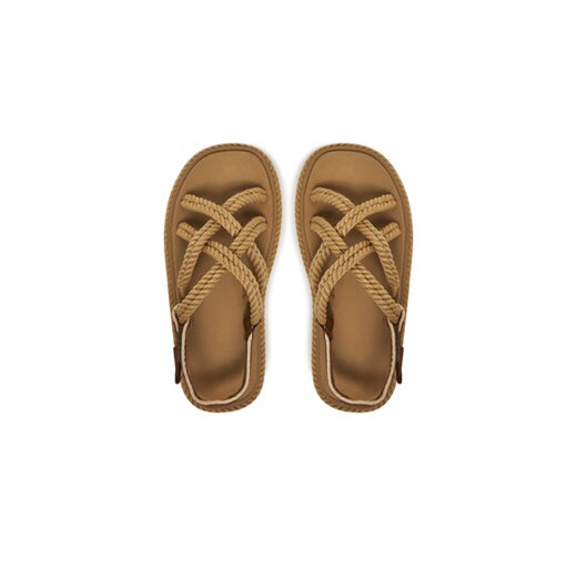 Espadryle damskie Bohonomad na platformie letnie z klamrą 