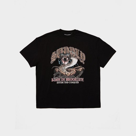 SUPPLY&amp;DEMAND T-SHIRT BORN TEE BLK ze sklepu JD Sports  w kategorii Bluzki damskie - zdjęcie 178941849