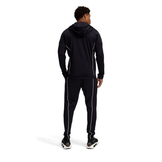 Męski dres komplet treningowy Under Armour UA EMEA Tracksuit Novelty - czarny ze sklepu Sportstylestory.com w kategorii Bluzy męskie - zdjęcie 178945379