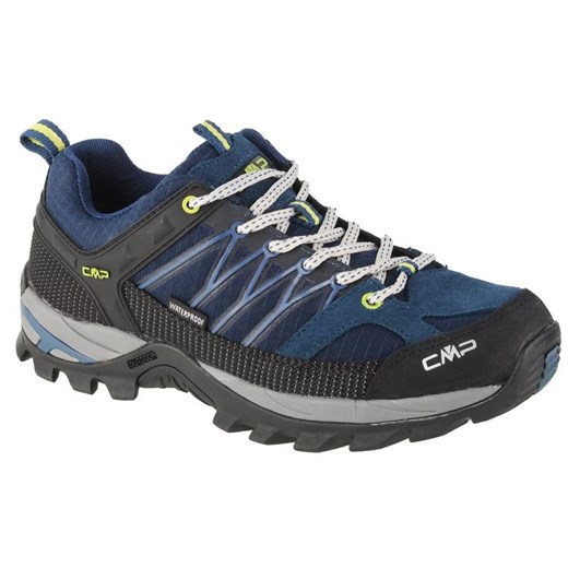 Buty CMP Rigel Low 3Q54457-09NE niebieskie ze sklepu ButyModne.pl w kategorii Buty trekkingowe męskie - zdjęcie 178945779